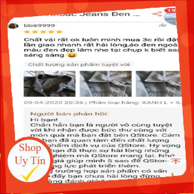 Áo Khoác Kaki Jean chống nắng Cao Cấp Nam Nữ Đẹp Thời Trang Đa Năng Màu Đen KK011 - QSTORE