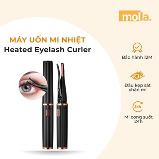 Máy uốn mi nhiệt có đầu kẹp sát chân mi - uốn mi cong suốt 24h