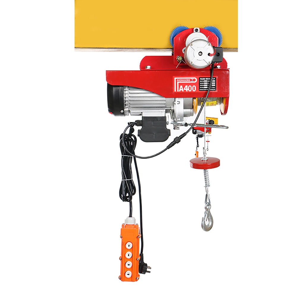 Bộ Tời Điện Kèm Rùa ABG PA400 30 Mét Nâng Hạ Vật Nặng Dễ Dàng Trong Nhà Xưởng Công Nghiệp