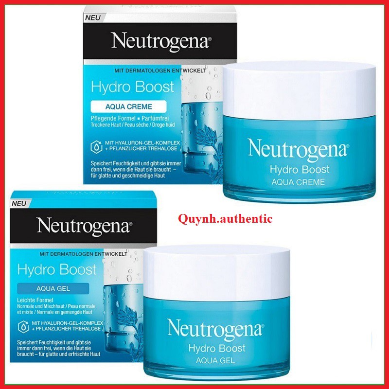 Kem dưỡng ẩm Neutrogena Water Gel - Gel Cream -Water-gel (da dầu)⚡ FREESHIP ⚡