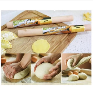 Cây lăn bột cán gỗ