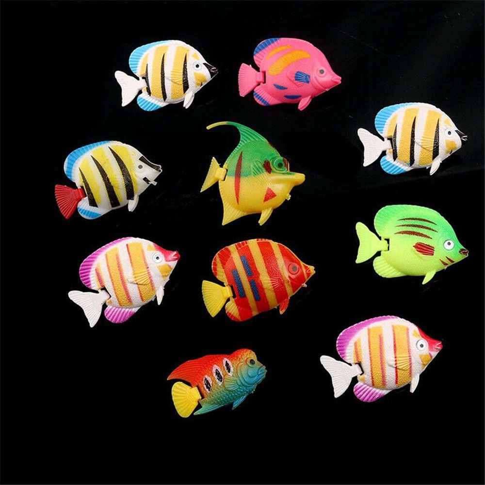 Set 10 Phao Nổi Trang Trí Bể Cá Phong Cách Ngẫu Nhiên