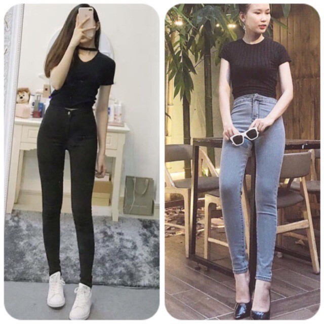 QUẦN JEAN LƯNG CAO KO TÚI CÔNG SỞ