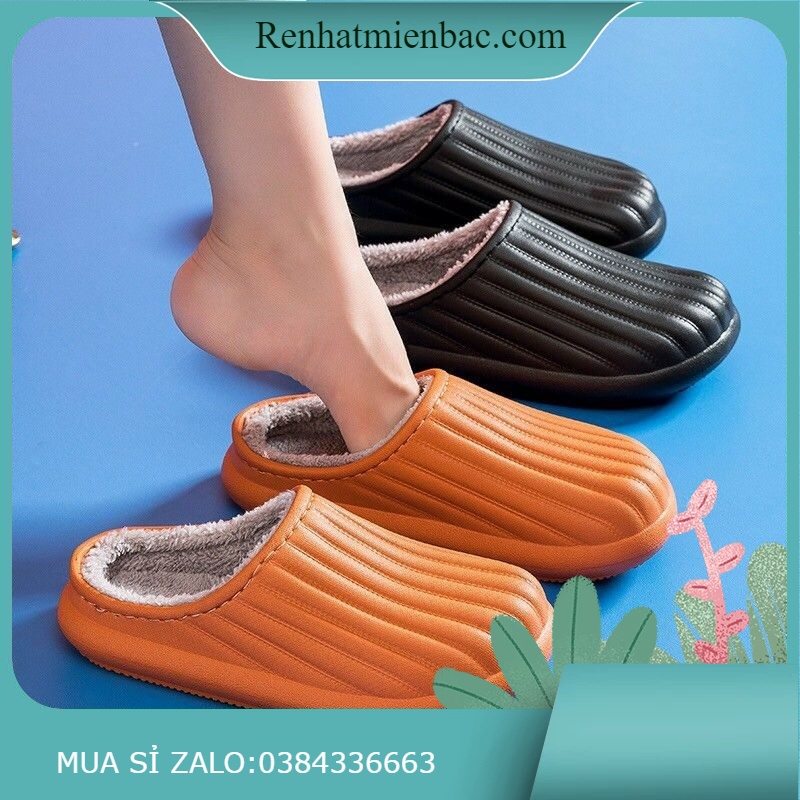 DÉP SỤC CHÔNG TRỢN TRƯỢT, DÉP LÔNG CỪU, DÉP BÔNG ĐI TRONG NHÀ SIÊU ẤM