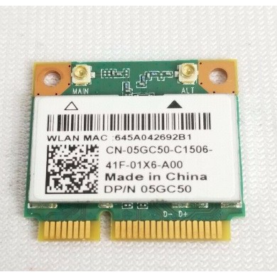 OEM Dell Inspiron 3521 WiFi Bluetooth Card – Atheros QCWB335 (05GC50) Wireless Card