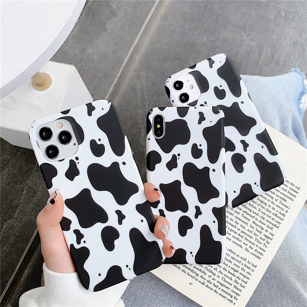 Ốp Lưng Silicone Hoạ Tiết Bò Sữa Dễ Thương Dành Cho Oppo | BigBuy360 - bigbuy360.vn