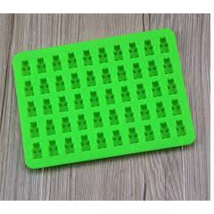 Khuôn silicon làm thạch/làm kẹo chip chip hình gấu kèm bút nhỏ