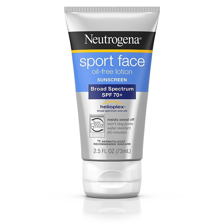 Kem chống nắng Neutrogena Sport Face Oil Free Lotion Sunscreen