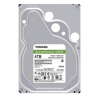Ổ cứng HDD chuyên dụng 1TB/2TB/4TB TOSHIBA Surveillance S300