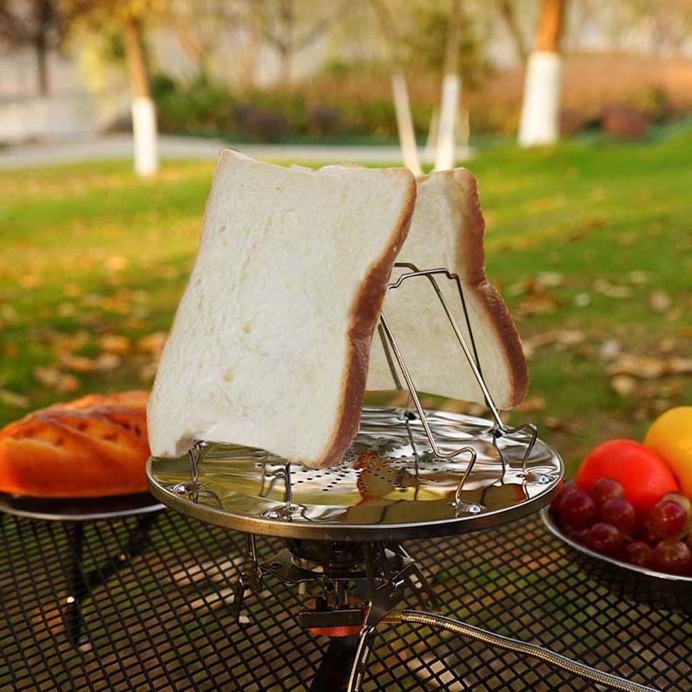 Máy Nướng Bánh Đa Năng Bằng Thép Không Gỉ Có Thể Gấp Gọn Tiện Dụng