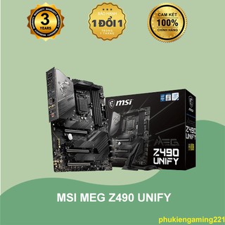 Bo mạch chủ - Mainboard MSI Meg Z490 Unify