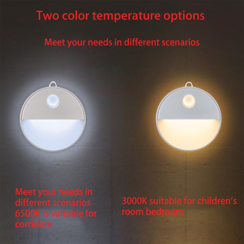 Đèn Led Cảm Biến Chuyển Động Cơ Thể Mặt Trăng