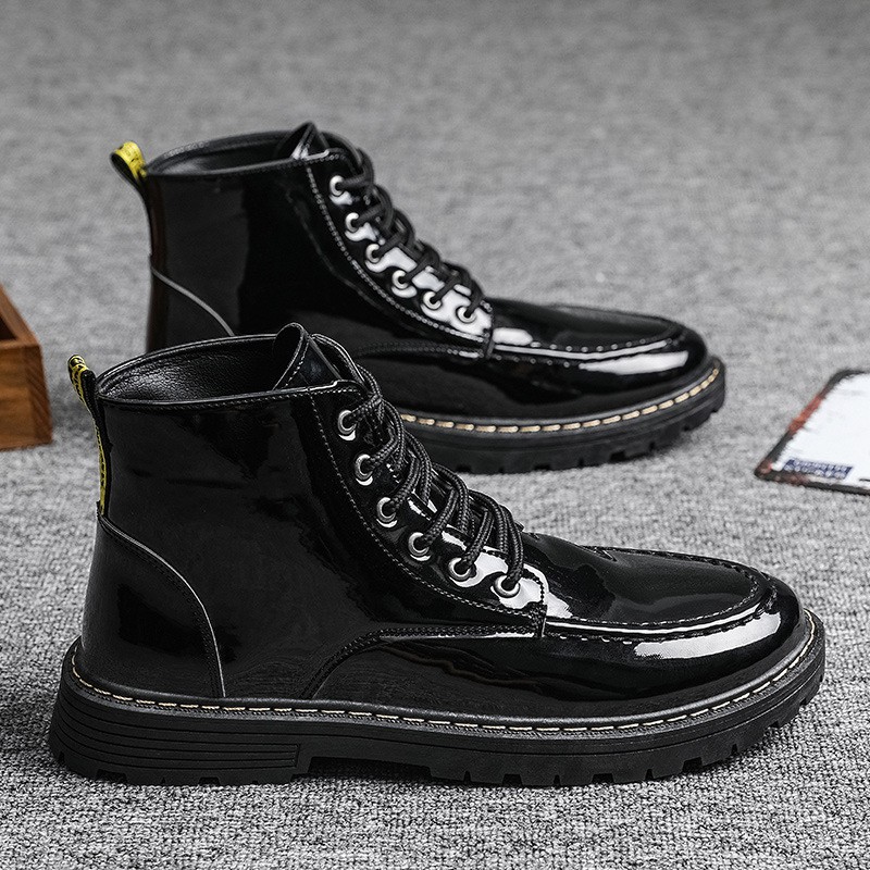Giày Bốt Da Cổ Cao Thời Trang Anh Quốc Dành Cho Nam 2021 | BigBuy360 - bigbuy360.vn