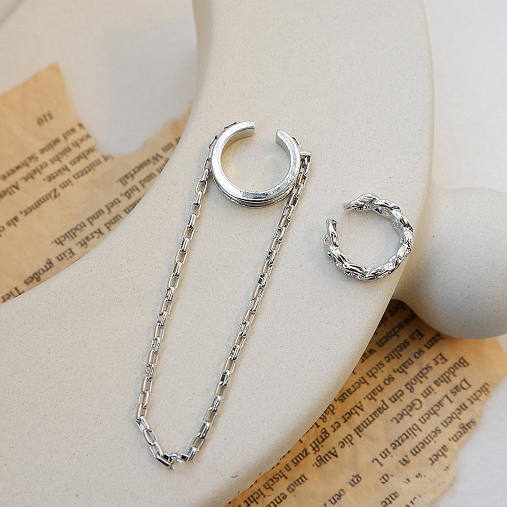 Bông Tai Không Xỏ Lỗ|Phụ Nữ Hyperbole|Bông Tai Hợp Kim Hình Chữ C Thời Trang