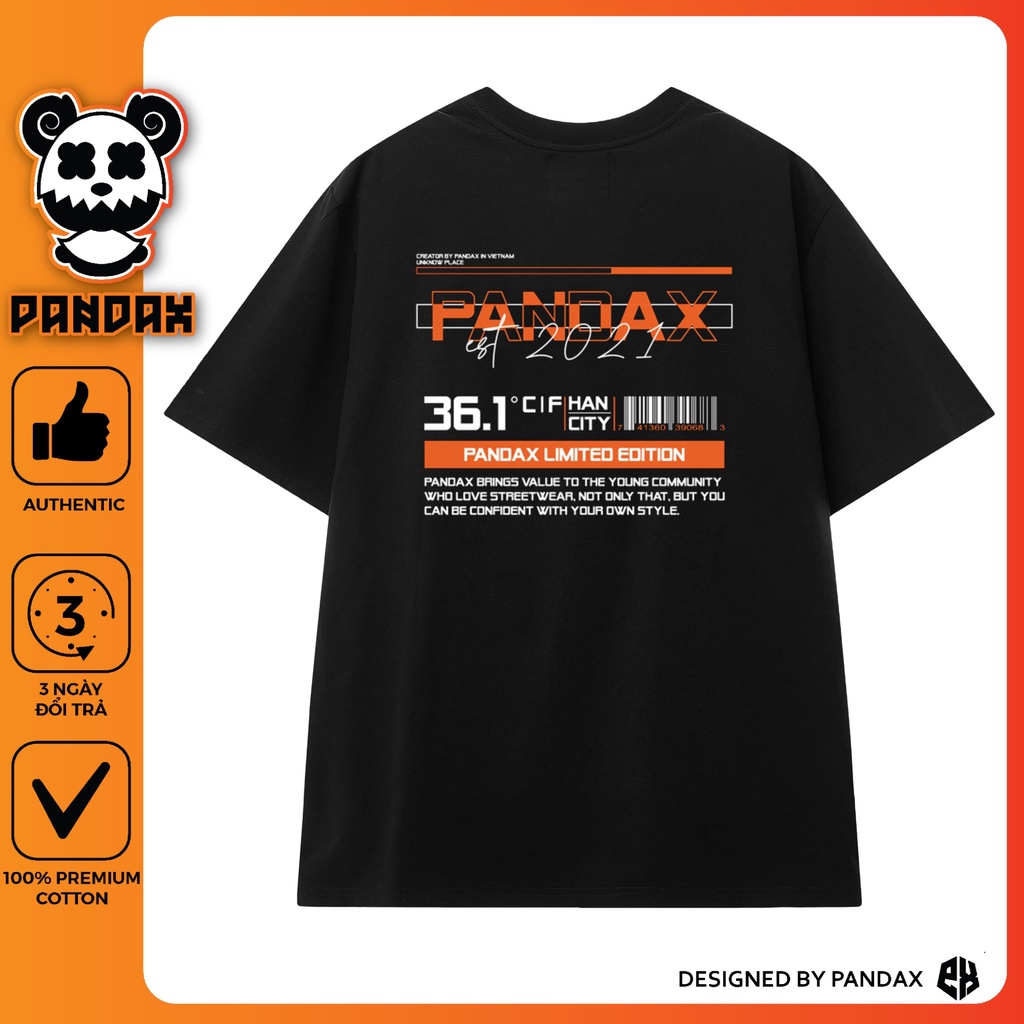 Áo thun tay lỡ PANDAX phông Unisex nam nữ Premium Cotton oversize form rộng LIMITED EDITION [ Full Box ] | BigBuy360 - bigbuy360.vn