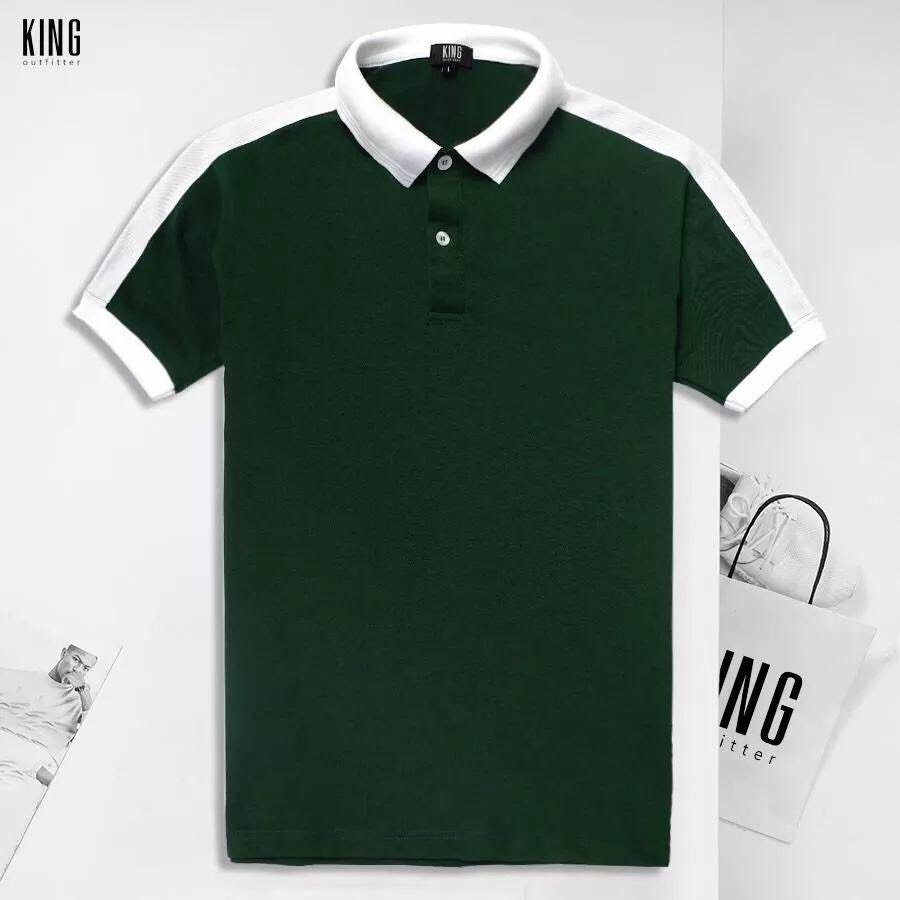 Áo thun có cổ thời trang nam chất liệu vải thun cao cấp phom 40-75kg kynn shop