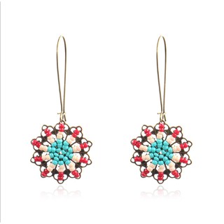 Bông Tai, Hoa Tai Nữ Phong Cách Bohemian Vintage Cá Tính Giá Rẻ