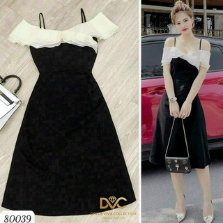Đầm váy 2 dây vai bèo siêu cute