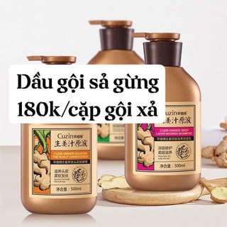 Dầu gội xả gừng cuzin chính hãng