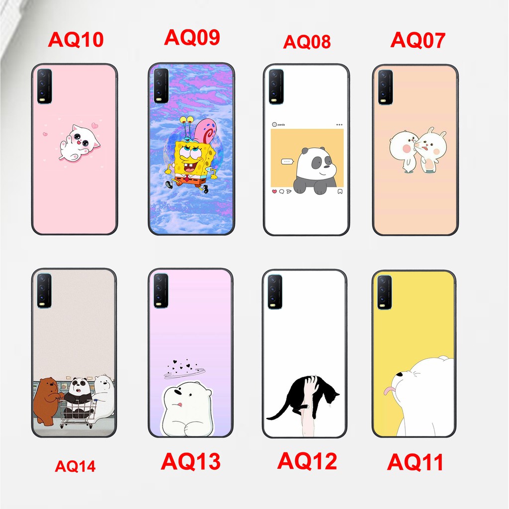 [HÀNG MỚI VỀ]Ốp lưng VIVO Y20- VIVO Y20-VIVO Y12S HÌNH GẤU CUTE ĐÁNG YÊU - GIÁ RẺ