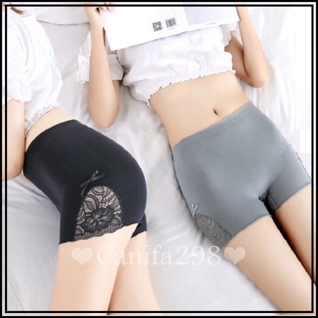 Quần váy nâng mông có nơ kèm túi Zip 8287