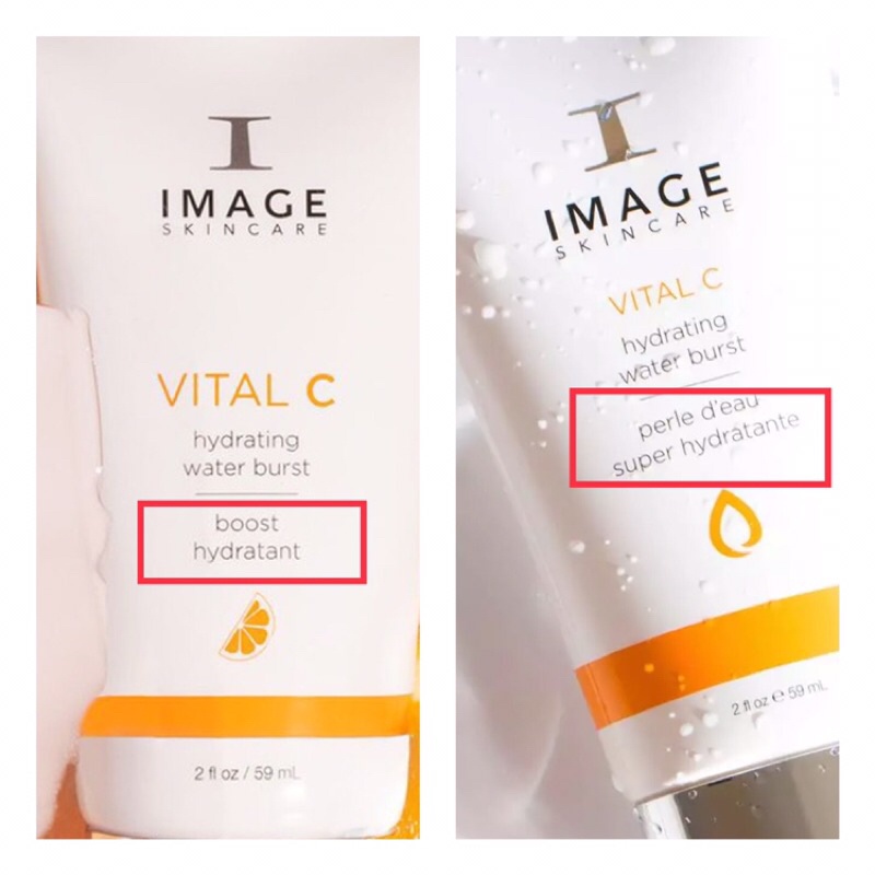 Tinh chất Image Vital C Hydrating Water Burst cấp ẩm chuyên sâu và phục hồi da, chống lão hóa 59ml