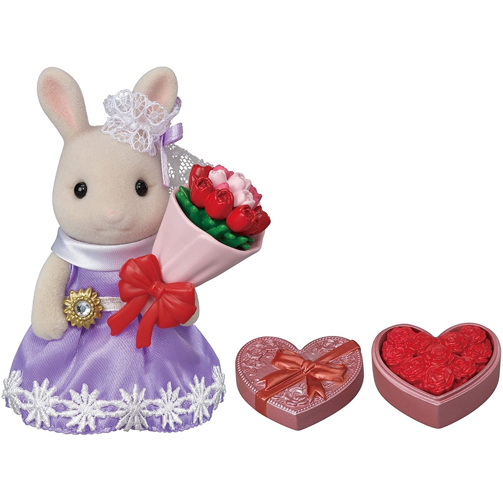 Đồ Chơi Sylvanian Families Town Món Quà Hoa Tình Yêu Flowers n Gift Set