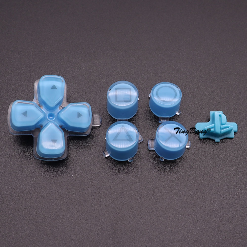 Bao Da Máy Tính Bảng Dpad Thiết Kế Dễ Thương &amp; Bộ Nút Công Tắc Và Nút Nguồn Thay Thế Chuyên Dụng Cho Tay Cầm Chơi Game PS5