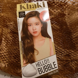 Bọt nhuộm tóc Màu 7K Ash Khaki nâu rêu khói Mise en scene