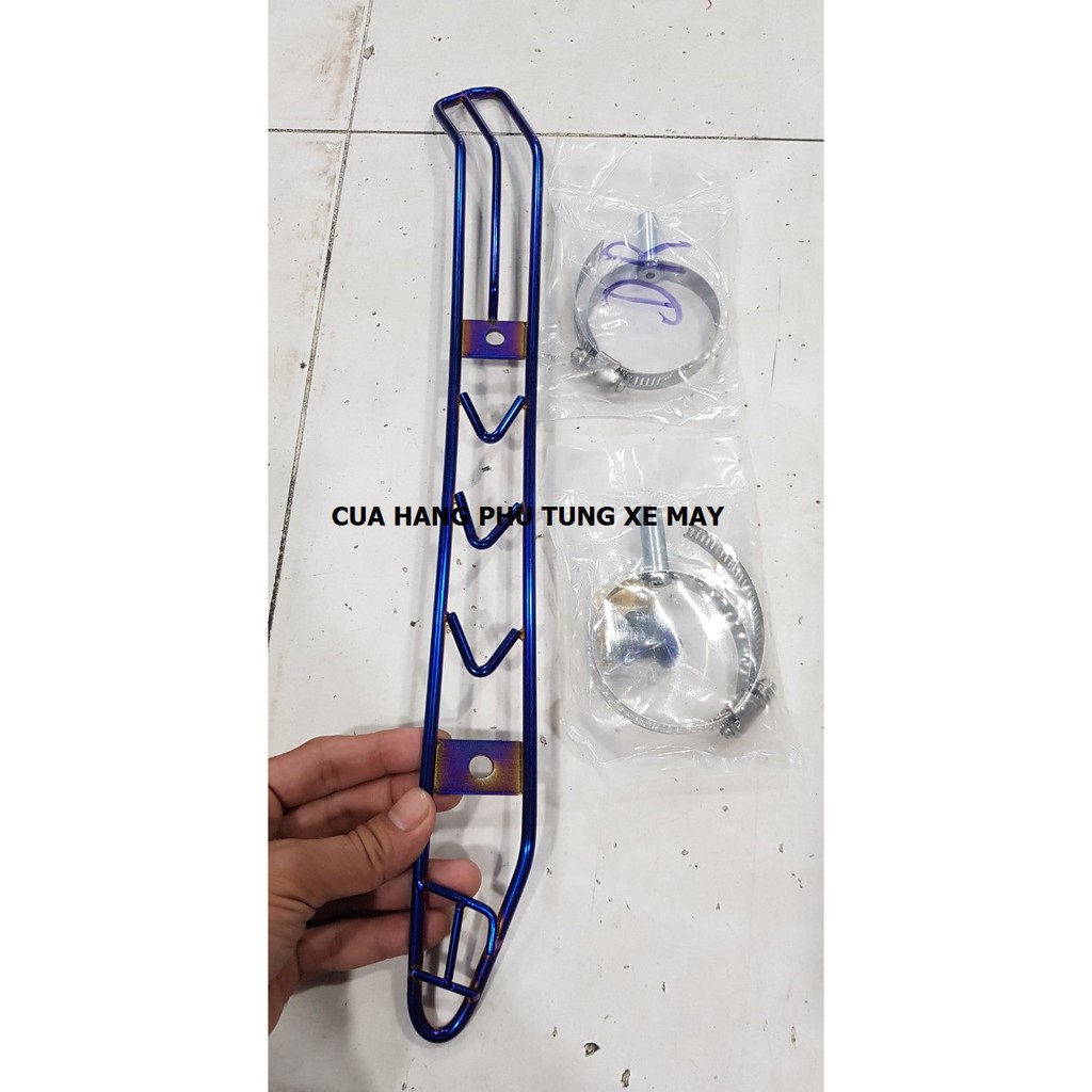 Ốp pô titan gắn xe DREAM - WAVE - CUP - Mang đến sự an toàn - Tiện lợi khi trang bị cho xế yêu