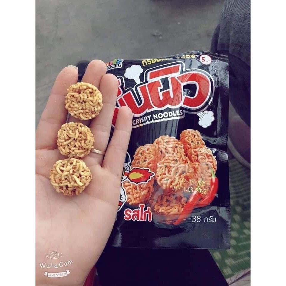 ?🤪🤪MÌ CAY CRISPY NOODLES - Lốc 12 Bịch🤪🤪🤪