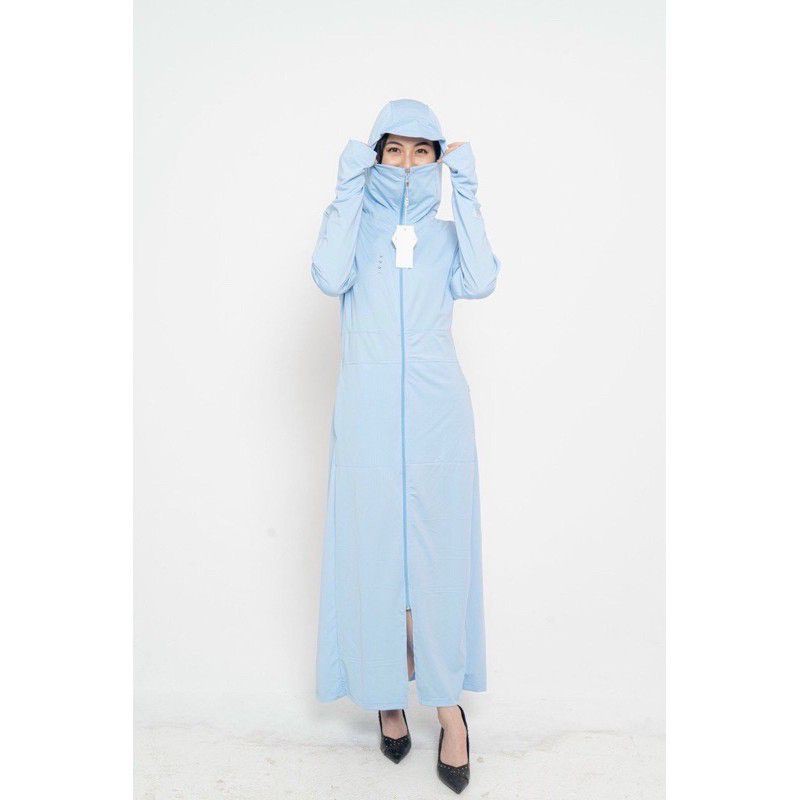 ÁO CHỐNG NẮNG toàn thân  Áo chống nắng dài hàng đẹp 1 lớp siêu hót - Váy áo chống nắng hàng hót