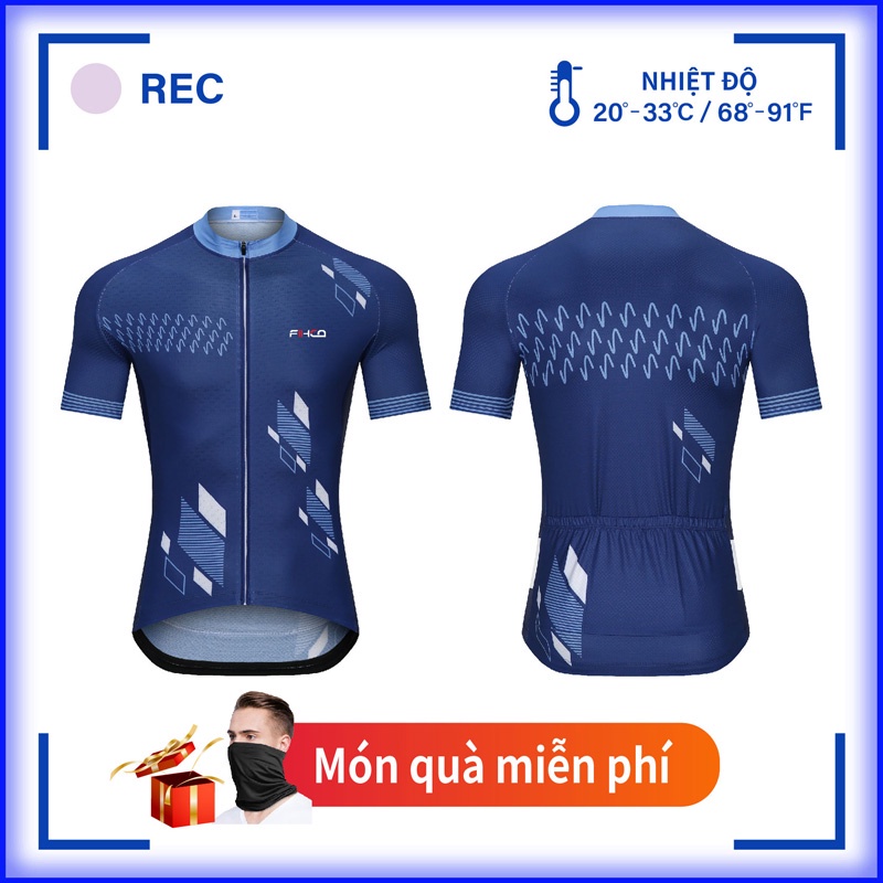 FIHCO Bộ quần áo đi xe đạp thoáng khí năng động cho nam