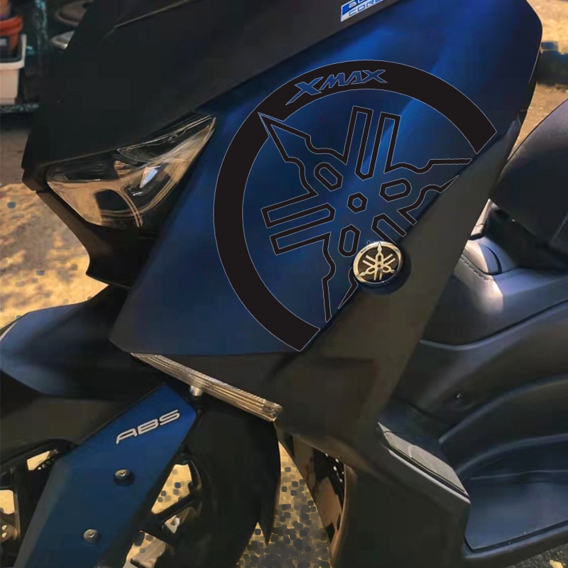 Miếng Dán logo yamaha Phản Quang Chống Thấm Nước Trang Trí Xe Mô Tô xmax 300
