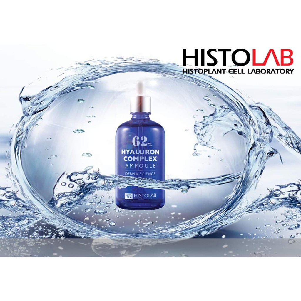 Serum HA Phục Hồi Và Cấp Ẩm Da Histolab 62% Hyaluron Complex Ampoule Derma Science