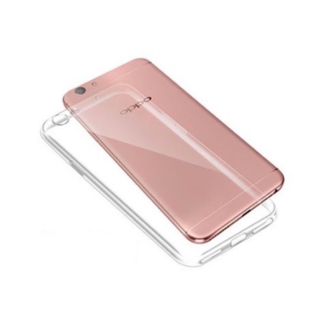 Ốp lưng Silicon trong suốt Oppo F1s