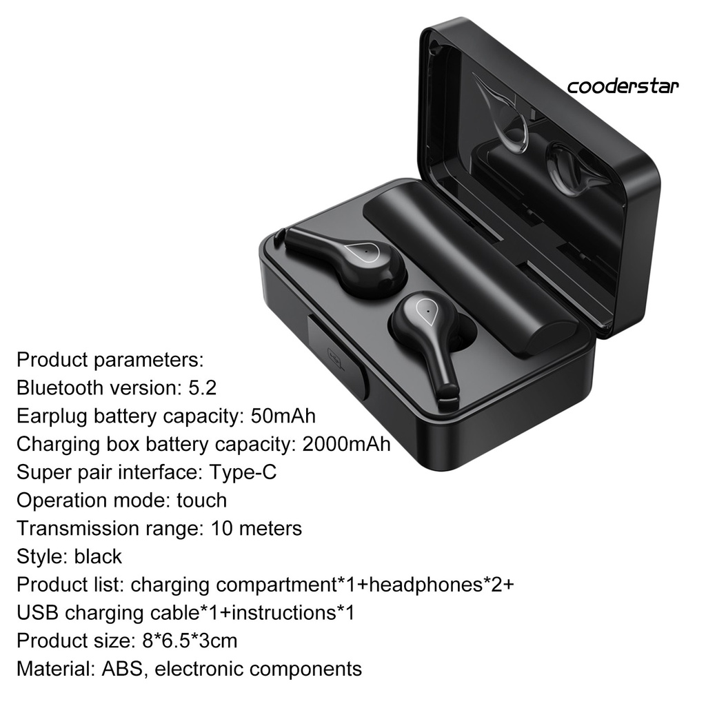 Tai Nghe Nhét Tai Bluetooth 5.2 Không Dây C Skinfood F18 | BigBuy360 - bigbuy360.vn