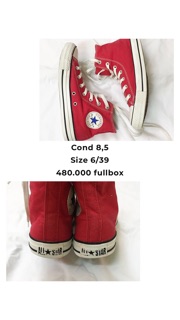 [Fullbox] Giày Converse 2hand chính hãng
