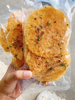(Combo 5 bịch) Cơm cháy mắm hành loại 100gr/bịch