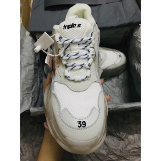 [ẢNH, VIDEO THẬT+TẶNG TẤT] Balenciagaa Triple's White đế khí