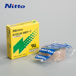 BĂNG KEO CHỊU NHIỆT CAO VÀ KHÁNG HÓA CHẤT NITTO PTFE NO.973UL NÂU 0.13MMX13MMX10M dtr
