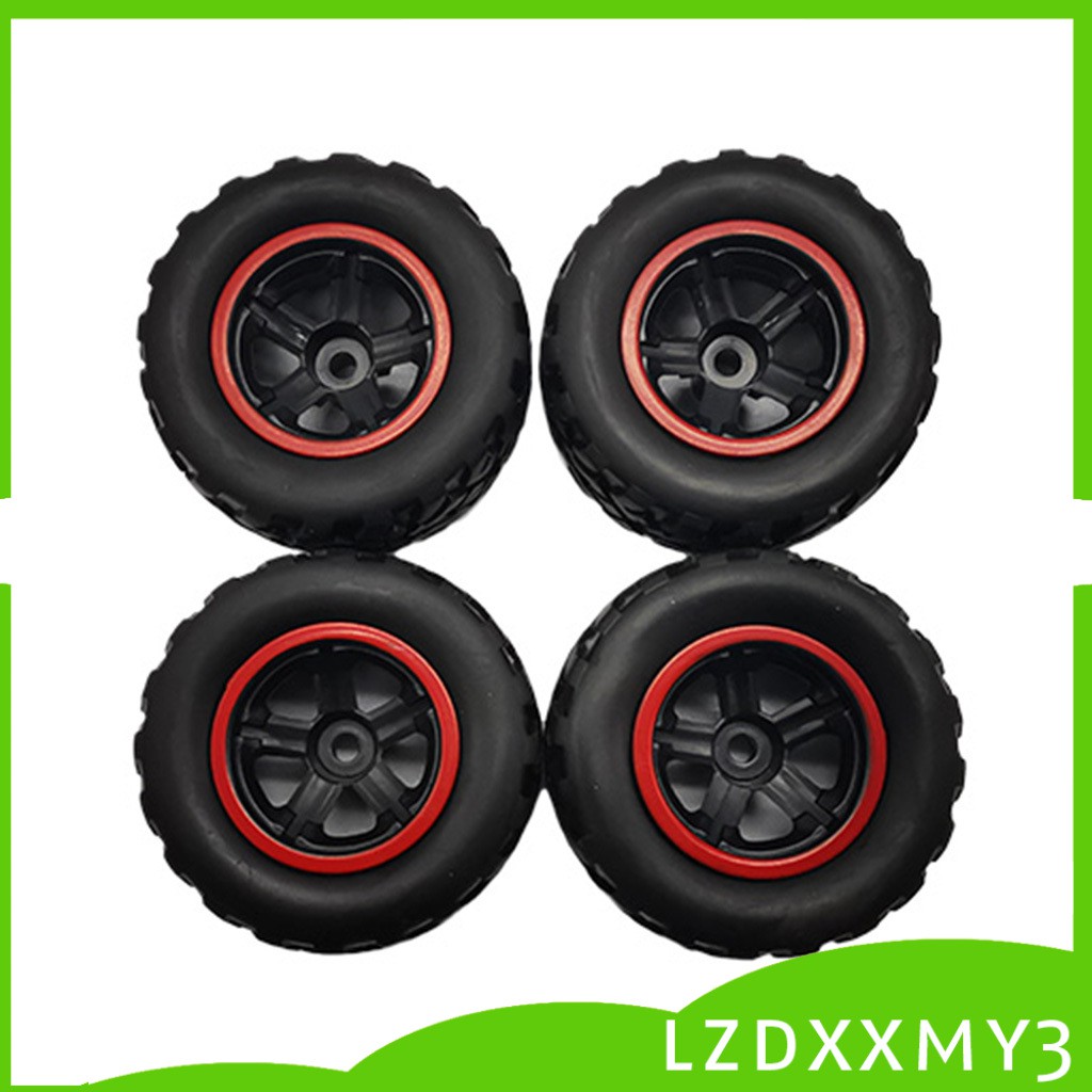 Set 4 Bánh Xe Thay Thế Cho Xe Hơi Điều Khiển Từ Xa WPL D12 Lzdxxmy3