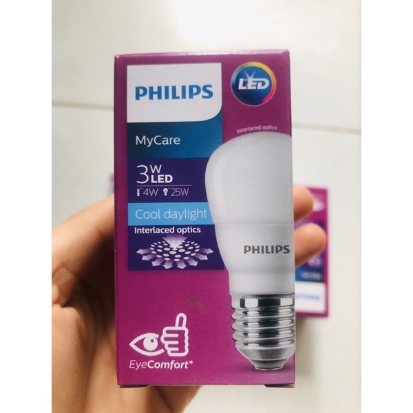 Bóng đèn Philips led bulb êm dịu cho mắt Mycare G9 công suất  E27 APR - sáng trắng/sáng vàng