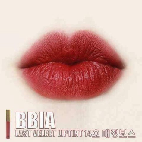 Son BBIA LAST VELVET LIP TINT VER 3 màu 14