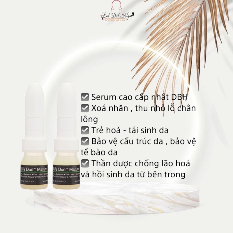 Thần Dược DBH LIFE DUO MATURE ( Thần Dược se khít lỗ chân lông, giảm nếp nhăn và trẻ hóa làn da )