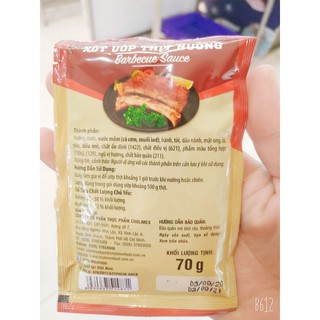 COMBO 5 GÓI SỐT ƯỚP THỊT NƯỚNG CHOLIMEX 70G