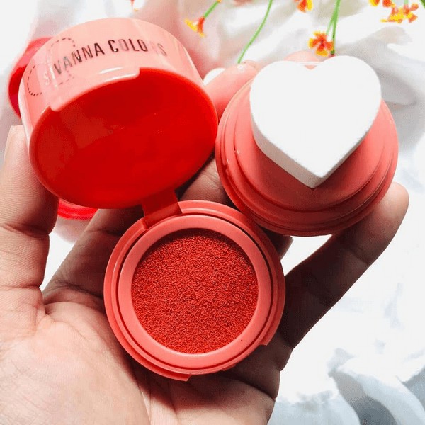 Phấn Má Hồng Sivanna Colors Love Illusion Stamp Blush HF4021 8g
