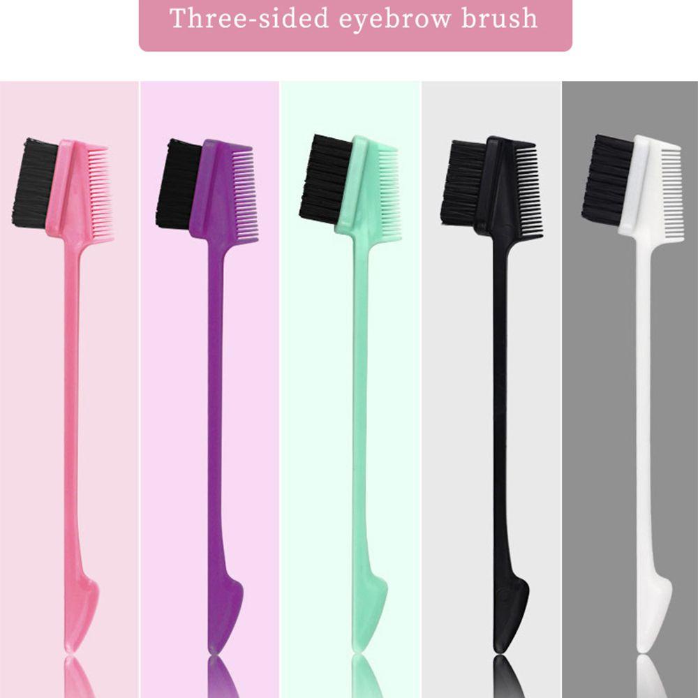 OCEANMAP Lược Chải Lông Mi Lông Mày Ba Đầu Tiện Lợi