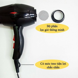 Máy Sấy Tóc  2 Chiều Nóng Lạnh Công Suất Lớn-3500W ( Tặng Kèm Đầu Thổi) - Lỗi 1 Đổi 1 Trong 14 Ngày