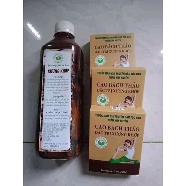 COMBO CAO BÁCH VÀ XƯƠNG KHỚP
